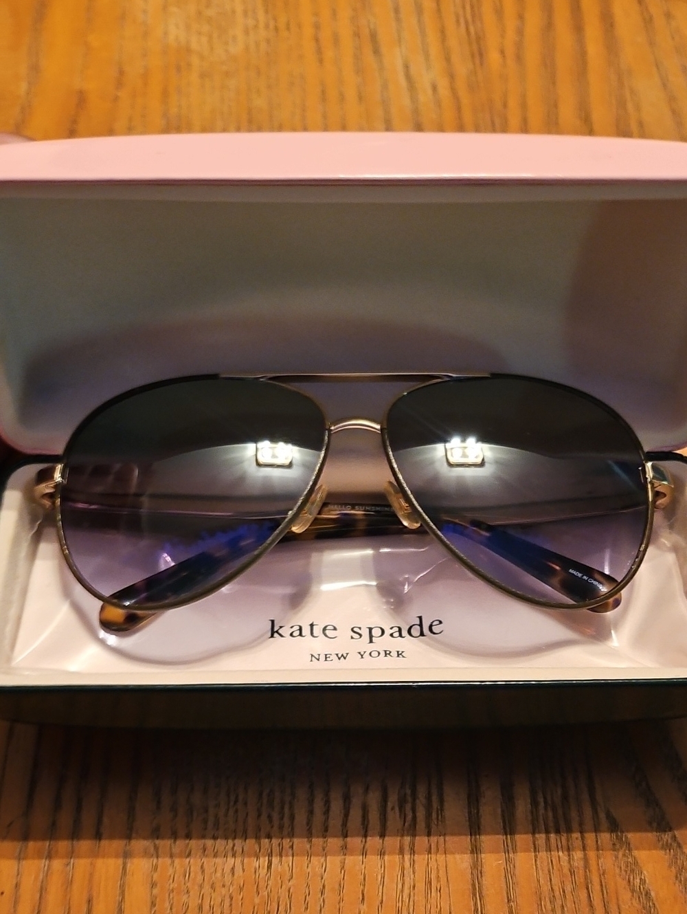 Kate Spade Womens Designer Sunglasses Brand New! With Case